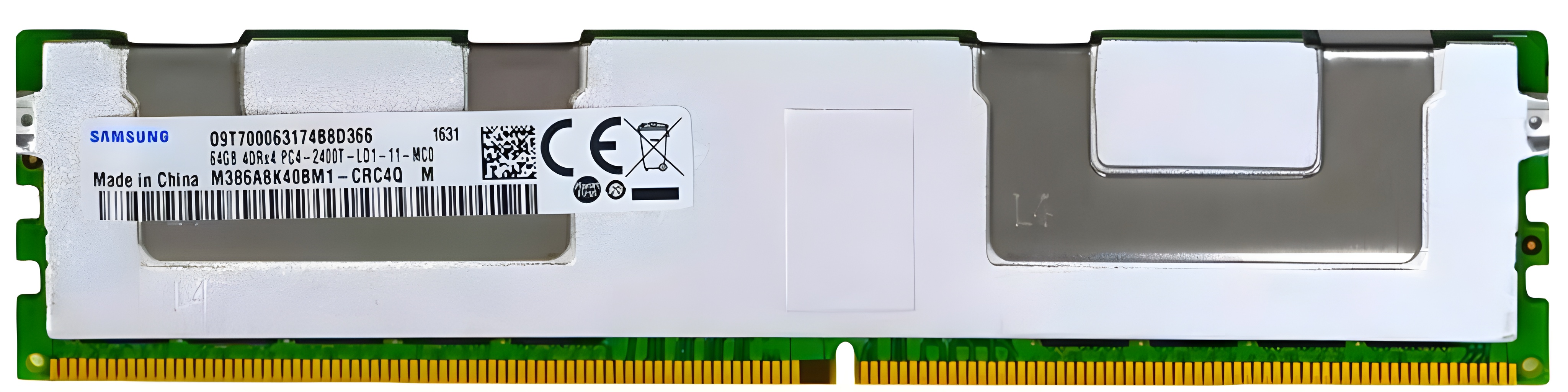 M386A8K40BM1-CRC - 64GB DDR4-2400T PC4-19200 4DRx4 ECC Registered LRDIMM Server Memory