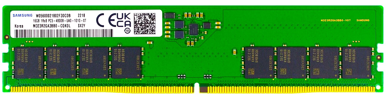 M323R2GA3BB0-CQK0L - 16GB DDR5-4800 UDIMM Desktop Memory Module