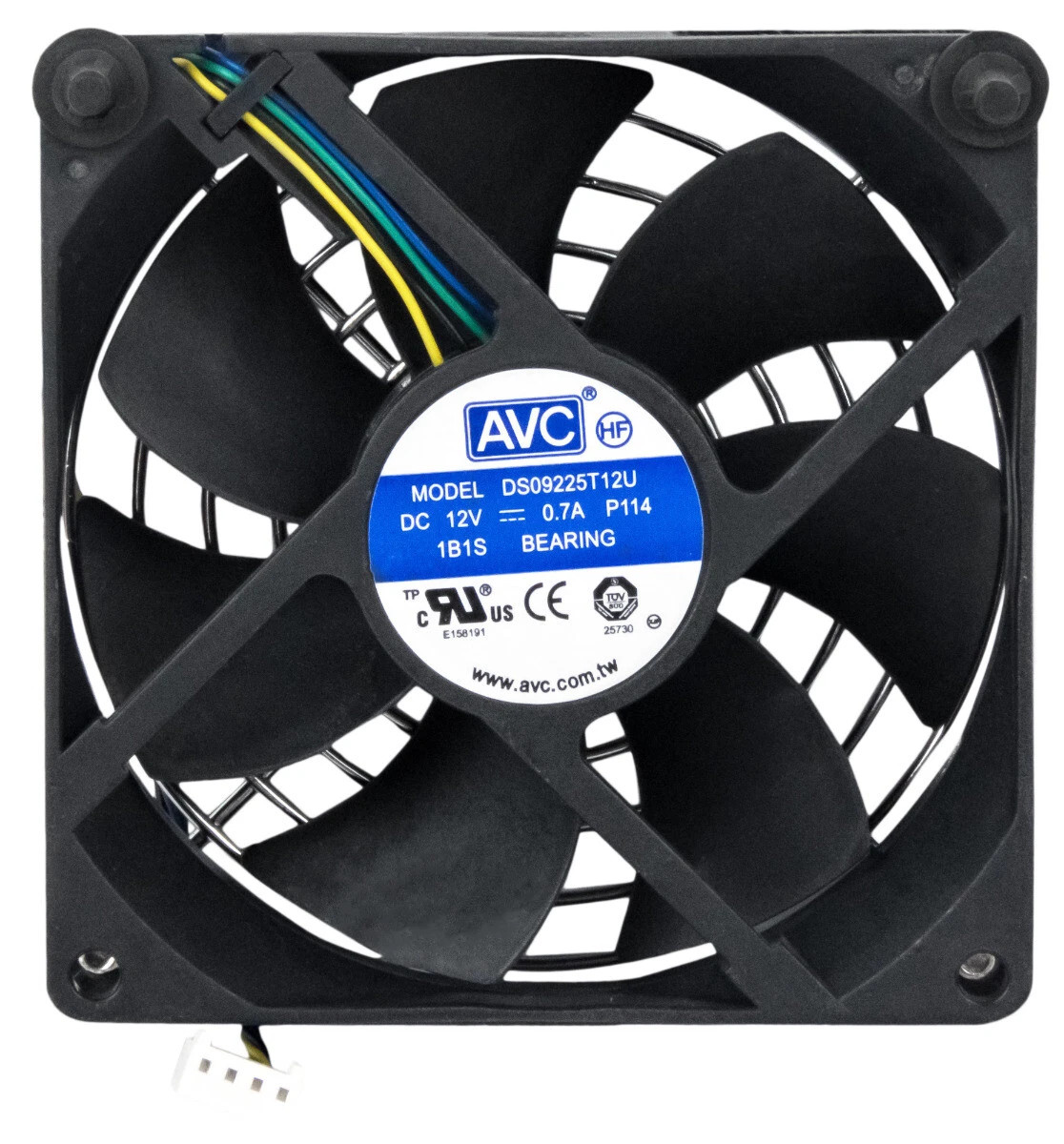 41R5595 - 92x92x25mm 4-Pin PWM Case Cooling Fan for ThinkStation S30 / D30 / C30 / S20 / D20 / C20