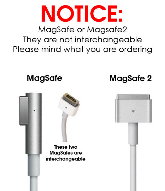 A1375 - 45W Genuine Apple MS1 MagSafe 1 AC Adapter Charger for 11-in & 13-in MacBook Air A1244 A1374 (2008-2011) A1375 - 45W Genuine Apple MS1 MagSafe 1 AC Adapter Charger for 11-in & 13-in MacBook Air A1244 A1374 (2008-2011)