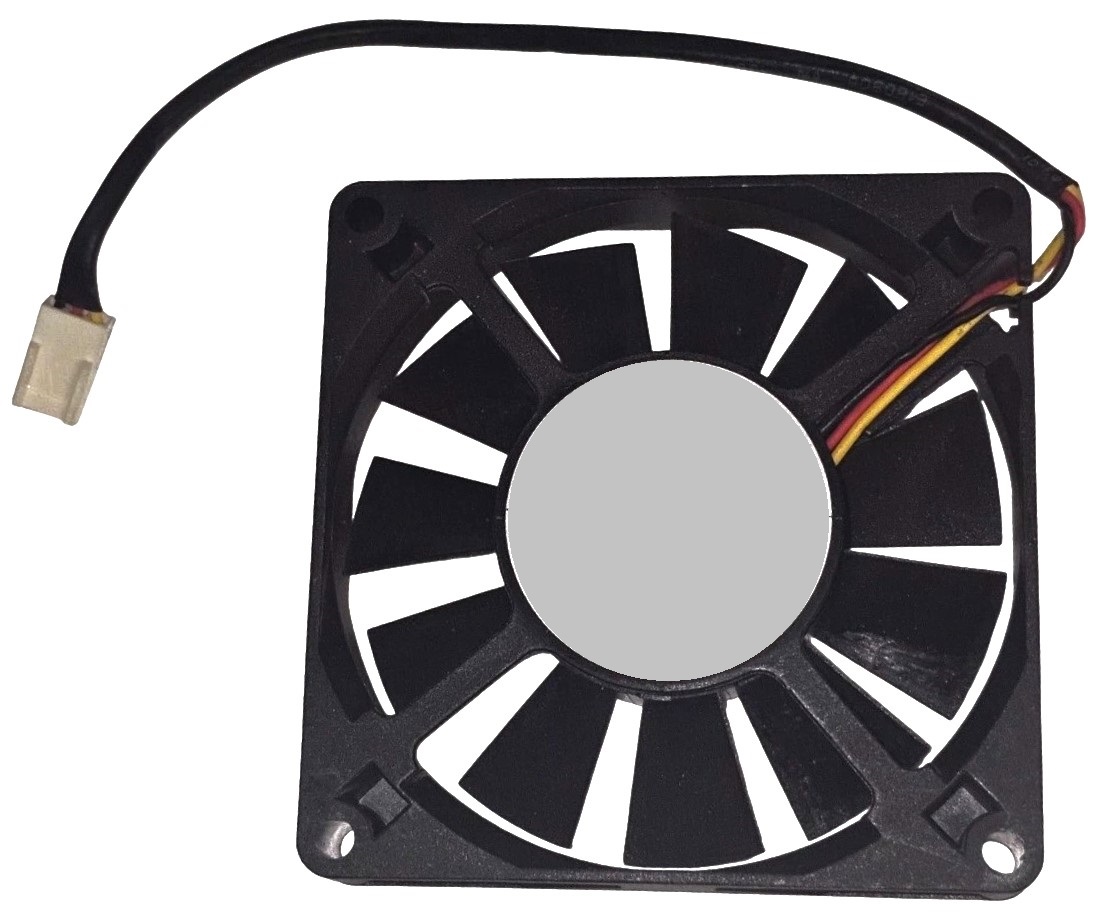 8015-12V-3PIN - 80x80x15mm 8015 DC12V 3-Pin Connector Cooling Fan