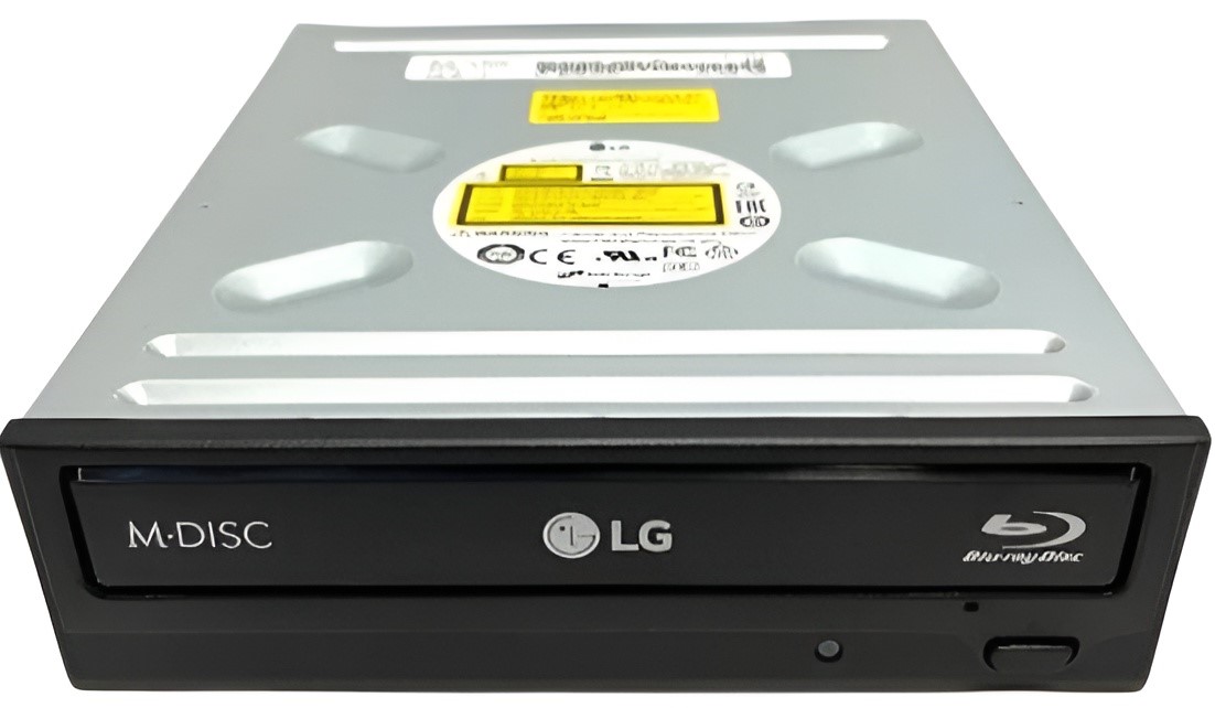 WH16NS40 – LG 16X Internal SATA Blu-ray Disc Rewriter Burner (BDXL / M-DISC DVD) 5.25" Optical Drive
