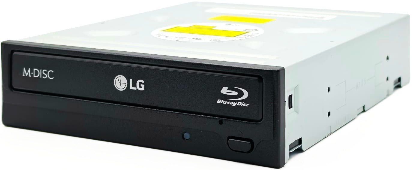 LG WH16NS40 - 16X Internal SATA Blu-ray Disc Rewriter Burner BDXL M-DISC 5.25-Inch Optical Drive