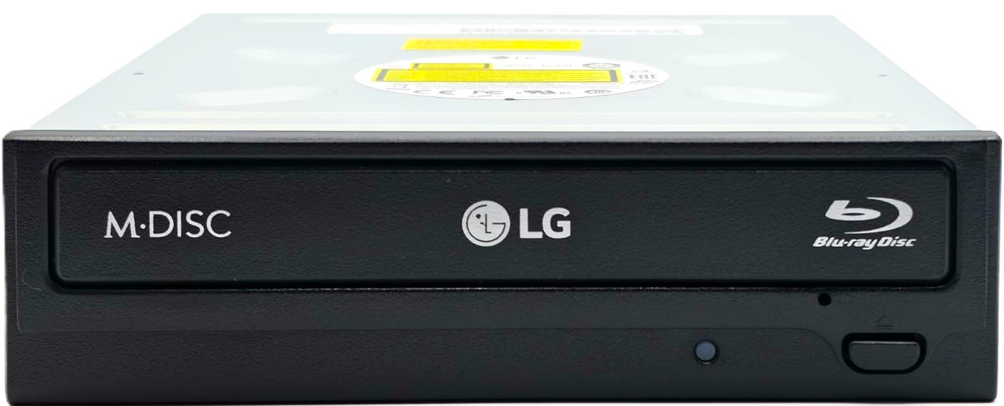 LG WH16NS40 - 16X Internal SATA Blu-ray Disc Rewriter Burner BDXL M-DISC 5.25-Inch Optical Drive