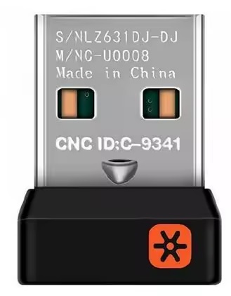 C-U0008 - Logitech Unifying USB Receiver (USB-A 2.4 GHz Up to 6 Devices)