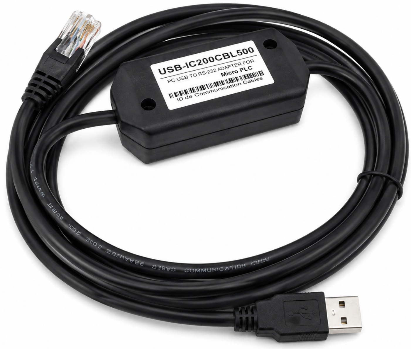 IC200CBL500A USB - Programming Cable RJ45 to USB For VersaMax PLC