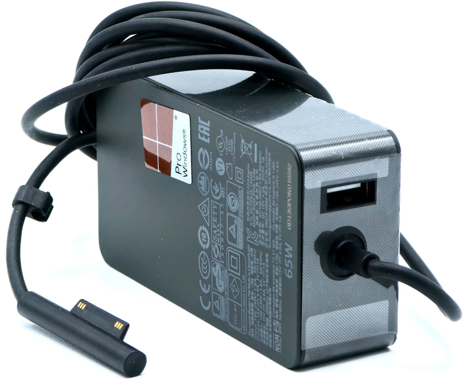 Q5N-00001 - Genuine Microsoft 65W 15V 4A AC Adapter Charger for Surface Pro Book 1 2 3 4 5 6 7 X Adapter Charger 1706 1800