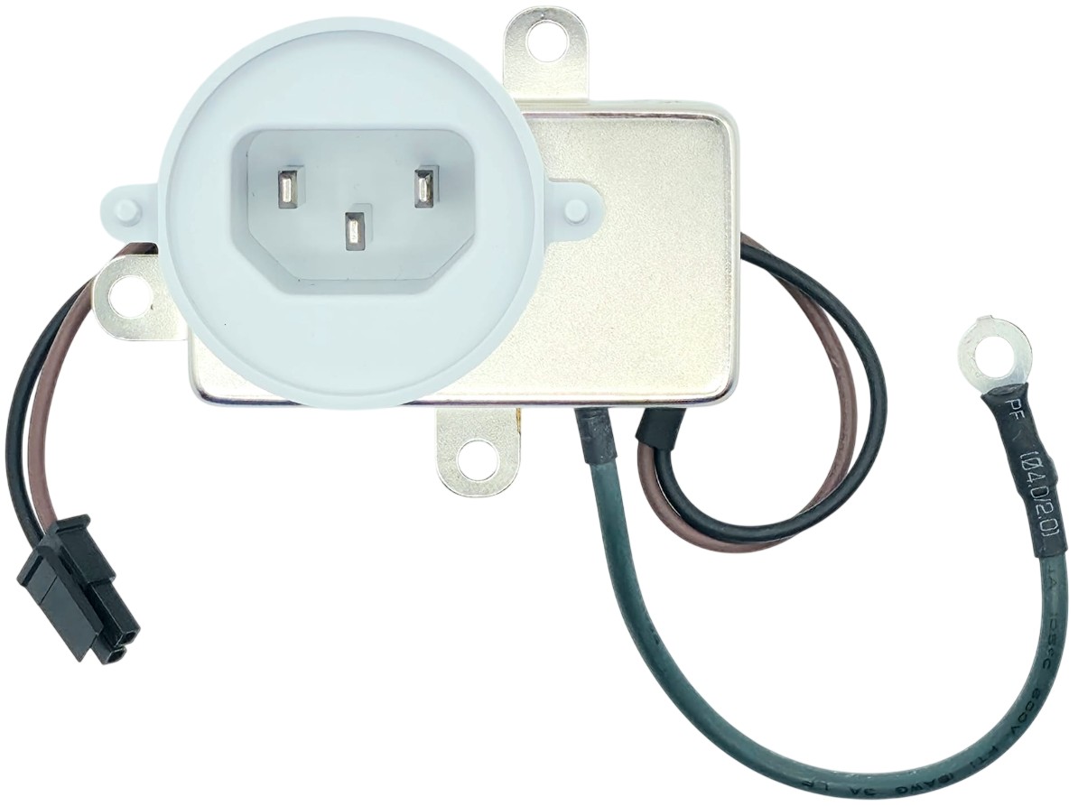 604-1932 - AC Power Inlet EMI Filter Assembly for 27 inch Thunderbolt Display A1407