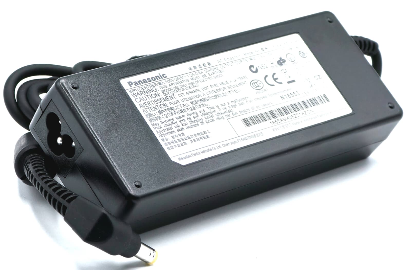 CF-AA1653A M5 - 78W 15.6V 5A 5.5x2.5mm AC Adapter Charger for Panasonic Toughbook CF-19 CF-29 CF-30 CF-31