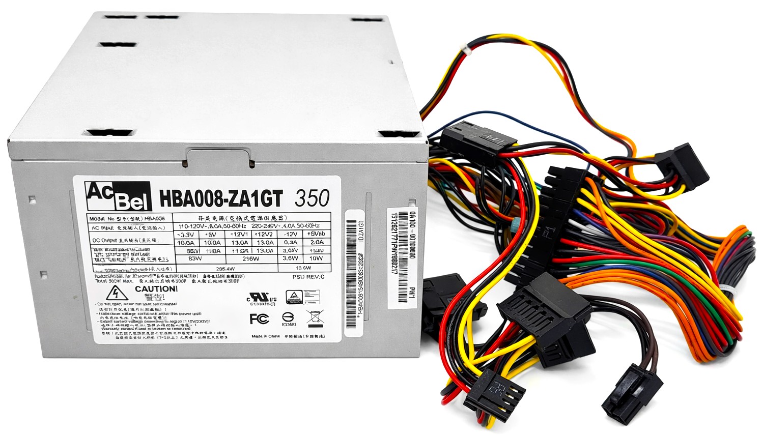 HBA008-ZA1GT - 350W ATX PSU Power Supply for ASUS M32CD M32AD M11BB K30AD CM6730