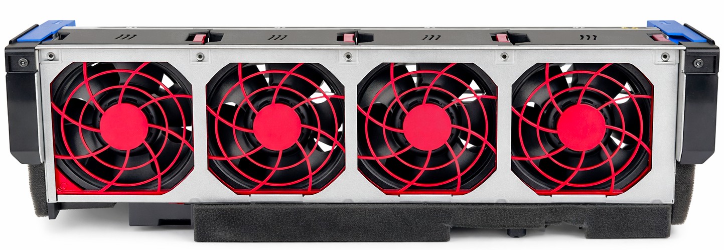 879443-001 - Redundant Fan Cage Kit with 4 Hot-Plug Fan Modules for HPE ProLiant ML350 Gen10 G10 Server