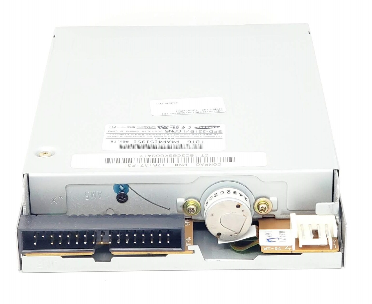 395732-001 - 1.44MB Internal 3.5-inch Floppy Disk Drive for Legacy HP Compaq Desktop Workstation and Server Systems