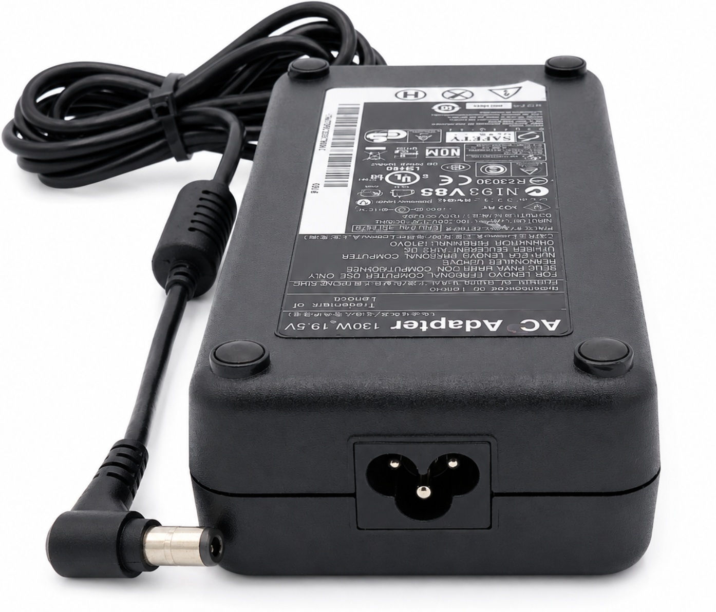 53Y3078 - 130W 19.5V 6.66A 6.3mm x 3.0mm Tip AC Adapter for IdeaCentre AIO ThinkCentre M90z