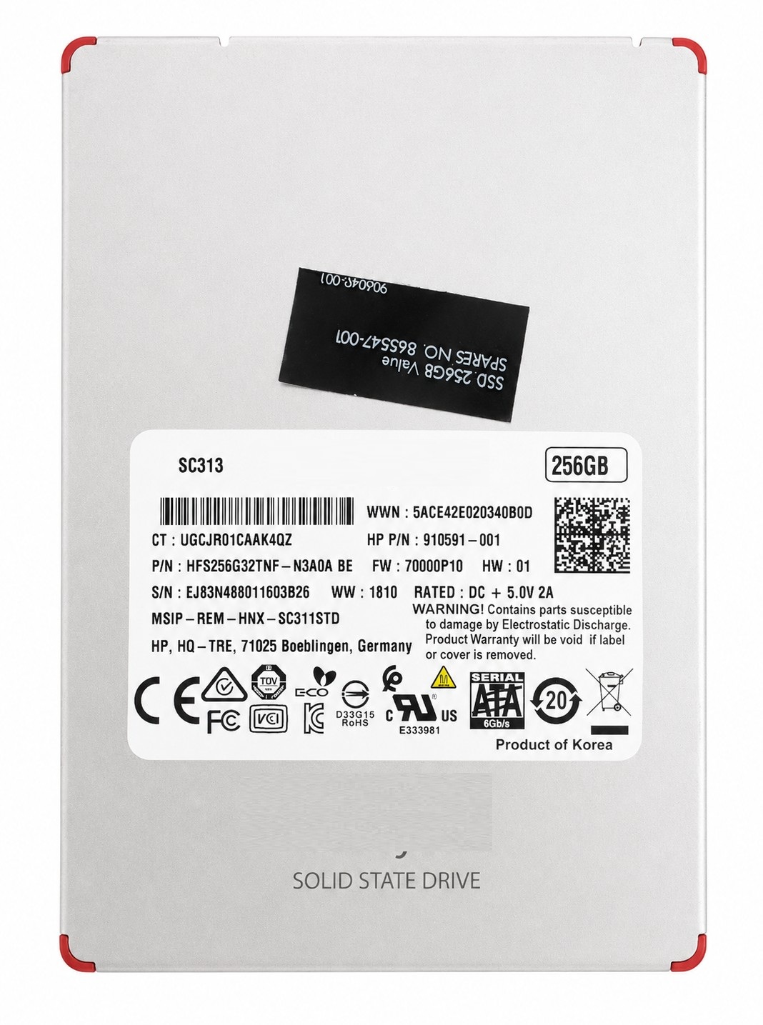 HFS256G32TND-N210A - 256GB SATA 7mm 2.5" Solid State Drive SSD for Laptop Desktop Workstation