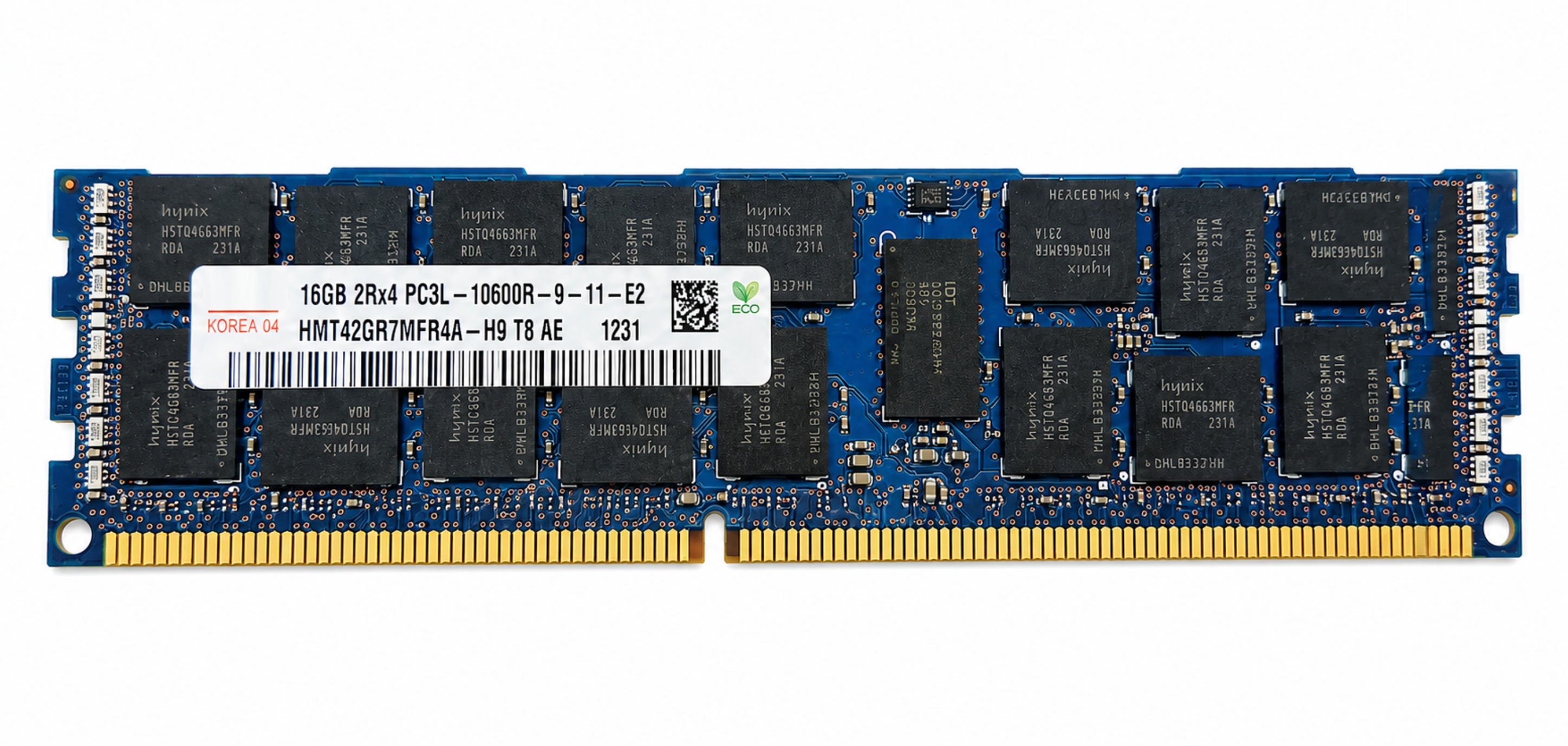 A5936270 - 16GB (1x16GB) 1333MHz 2Rx4 PC3L-10600R DDR3L ECC Registered Standard-Height Server Memory