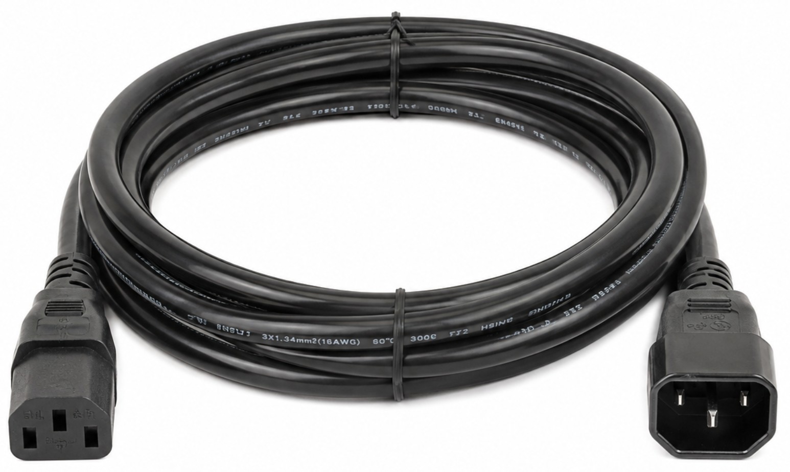 01F3W - 13 FT IEC C14 to C13 Rack PDU Power Cord