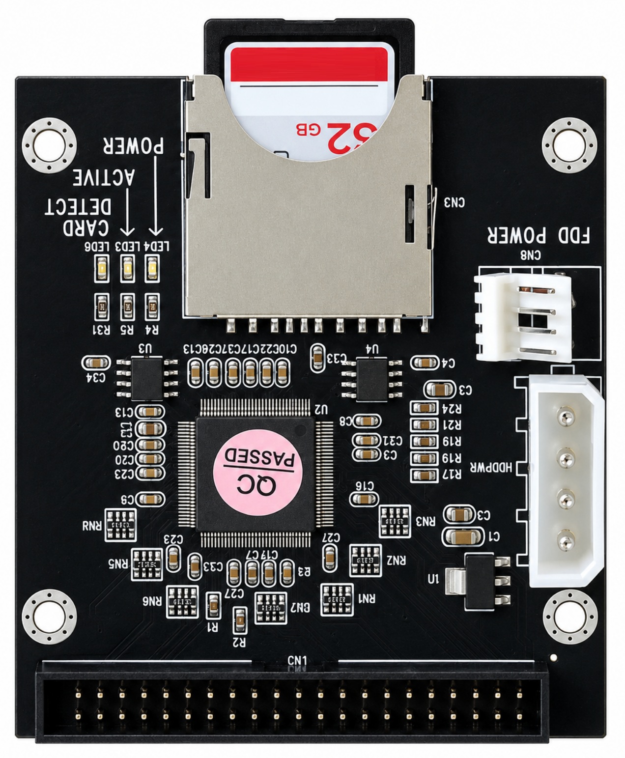 32GB 40-Pin IDE SSD SDHC Card and Adapter Replacement for Legacy 3.5-Inch PATA Hard Drives