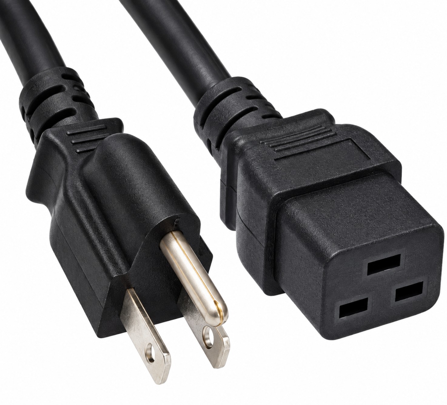 2R328 - 15A 125V NEMA 5-15P to IEC C19 Power Cord - 6FT Long