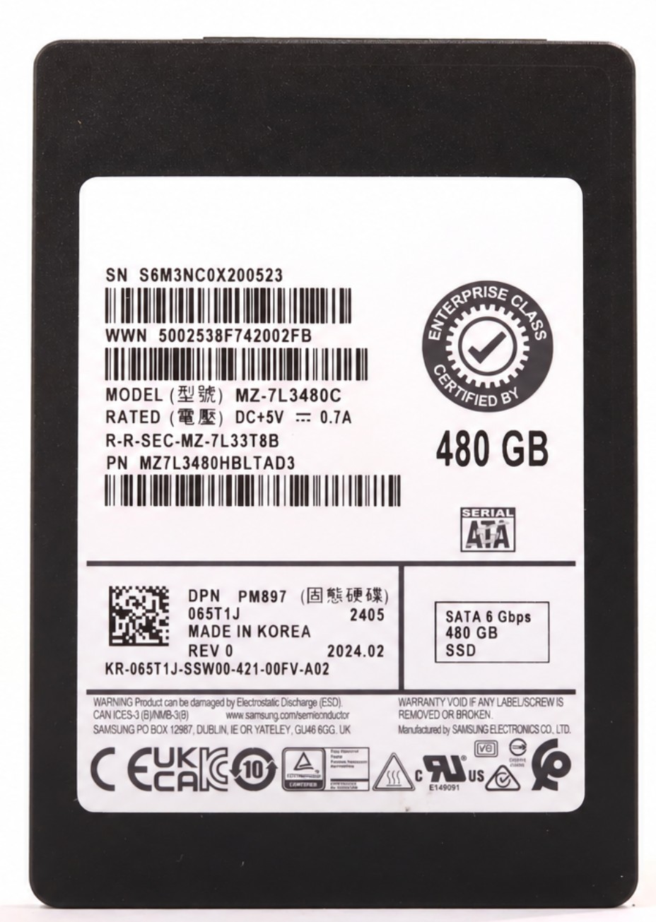 MTFDDAK480TDN-1AT1ZABDA - 480GB SATA 6Gb/s 2.5" Enterprise Solid State SSD
