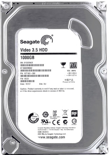 ST190E①☘️Win11/i5-8500T/M.2SSD+HDD/Wi-Fi Seagate 1ET162-501 - 1TB 5.9K RPM SATA 3.5