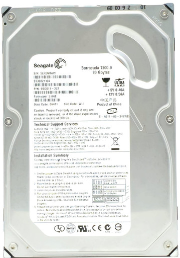 Seagate 9W2003-311 - 80GB 7.2K IDE 3.5