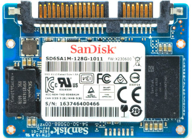 Sandisk SD6SA1M-128G-1003 - 128GB MLC Half Slim SATA Solid State SSD