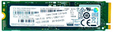 Samsung MZVLQ256HAJD-00007 - 256GB NVMe PCIe Gen3 x4 M.2 2280 SSD