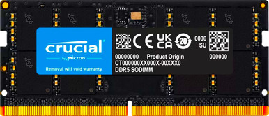 CT16G56C46S5.M8G1 - 16GB DDR5-5600 SODIMM Laptop Memory Module