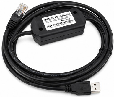 IC200CBL500A USB - Programming Cable RJ45 to USB For VersaMax PLC