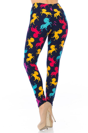 Buttery Soft Colorful Unicorns Leggings