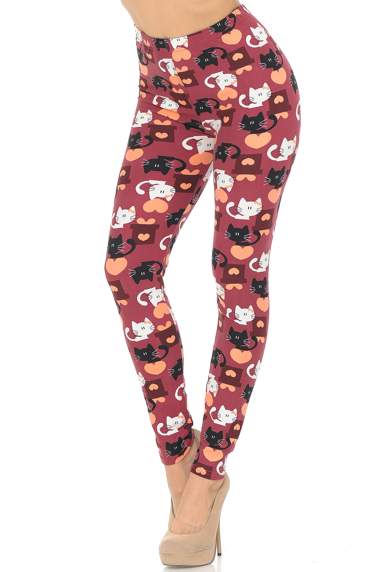 Buttery Soft Lovable Kitty Cats Leggings