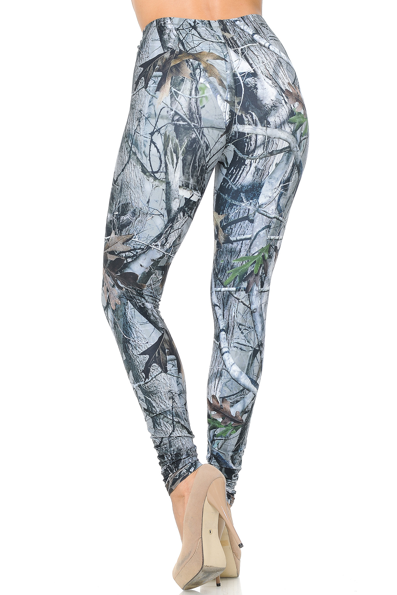 Creamy Soft Camouflage Trees Leggings - USA Fashion™