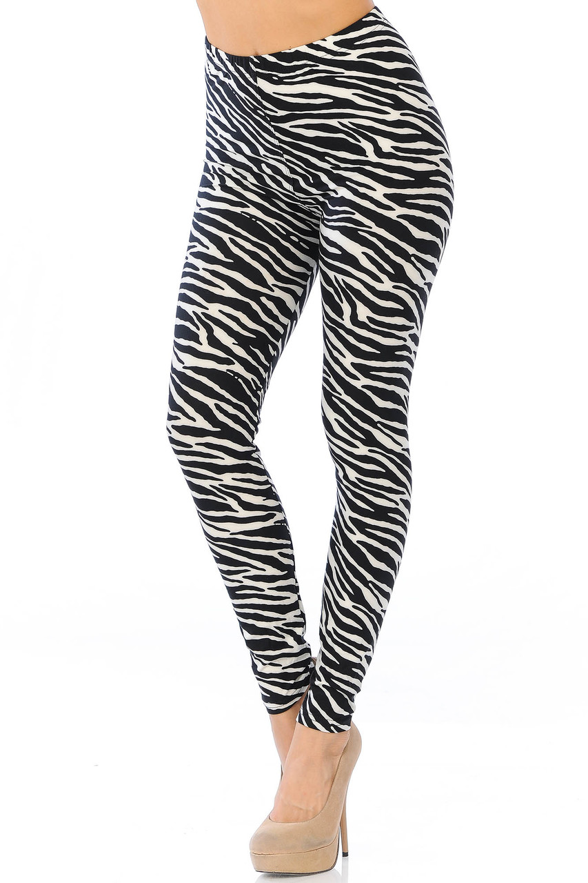 Buttery Soft Zebra Leggings