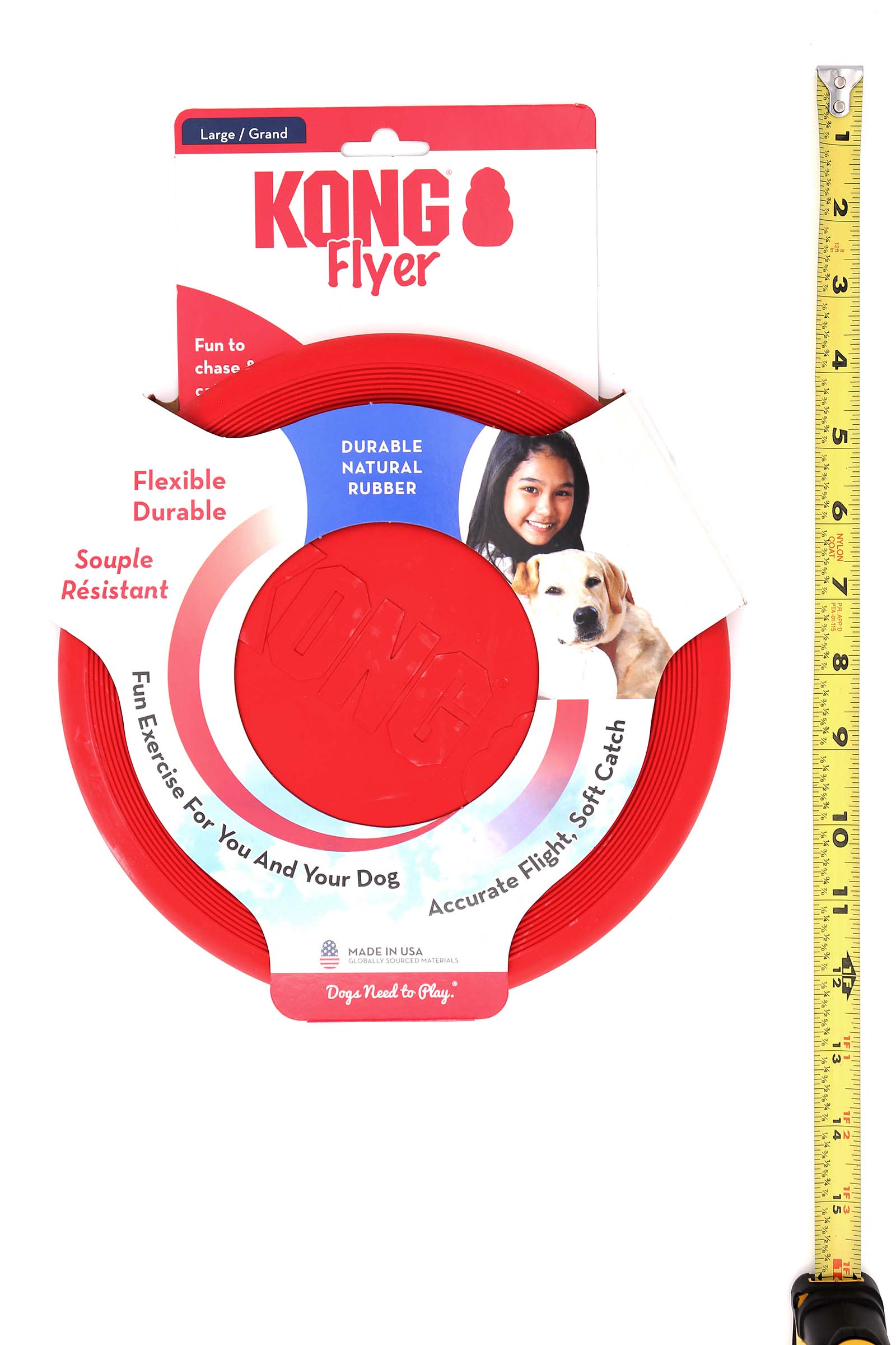 KONG Flyer Disc Dog Toy