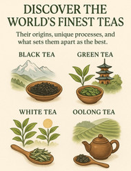 World’s Finest Teas: Origins, Processing, and What Makes Them!