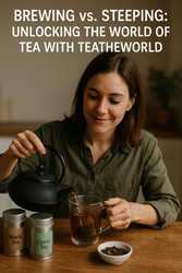 Brewing vs. Steeping: Unlocking the World of Tea – TeaTheWorld