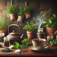 Promoting Wellness at Home remedies with tea