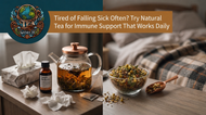 Tired of Falling Sick Often? Try Natural Tea for Immune Support That Works Daily