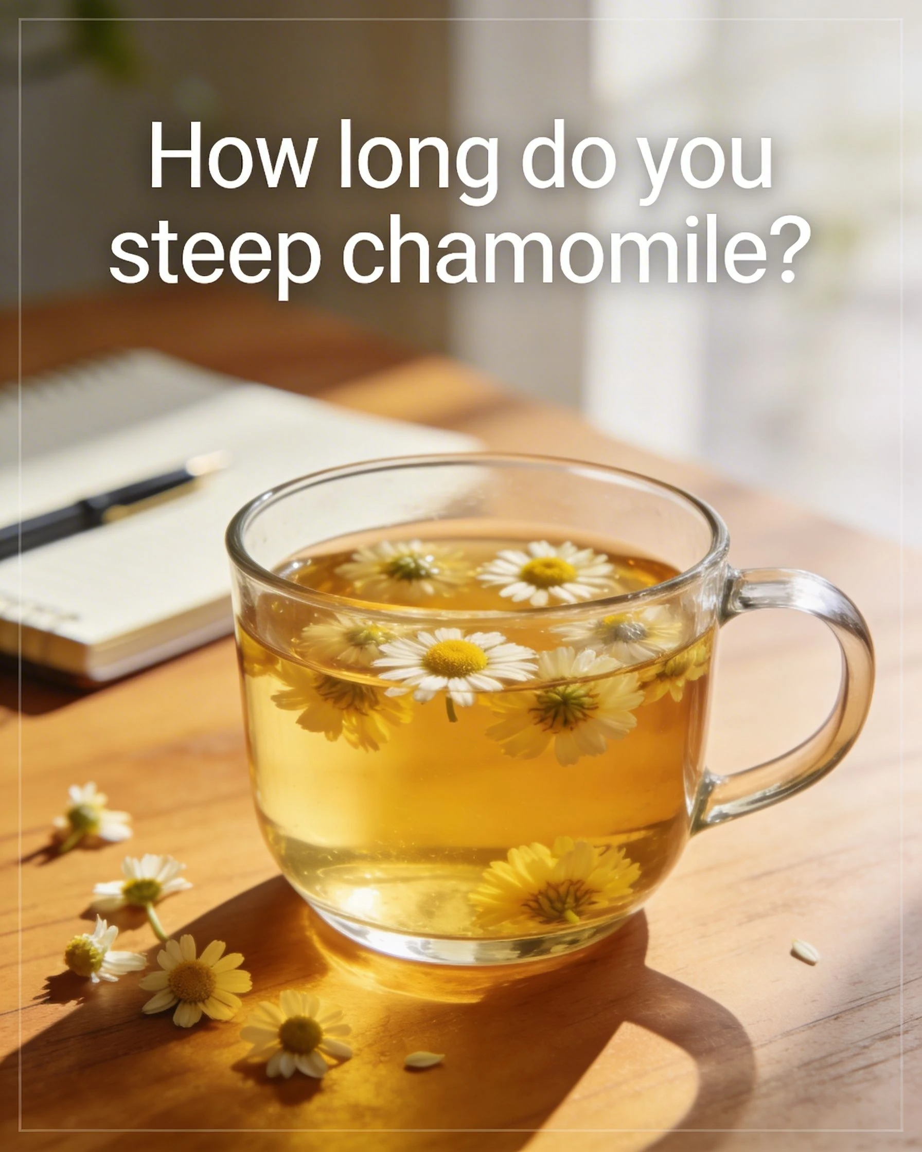 How Long to Steep Chamomile Tea - Teatheworld®