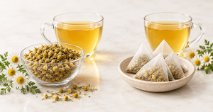 Chamomile loose leaf tea vs tea bags: flavor and convenience