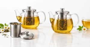 Glass teapot with infuser: removable basket vs built-in filter