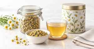 How to store chamomile loose leaf tea to preserve its aroma