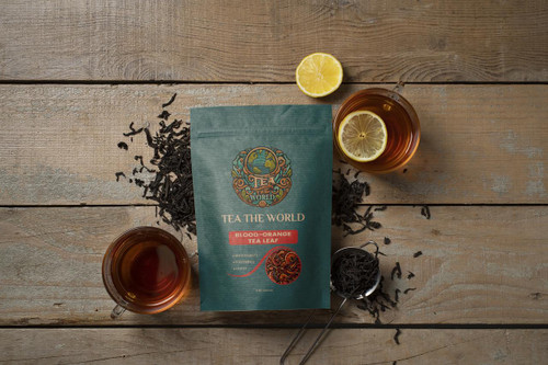 Blood-Orange Tea Leaf