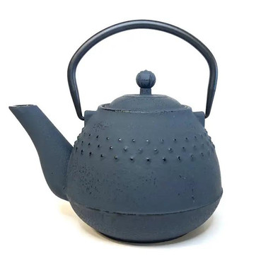 Cast Iron Tea Pot, Slate, 33 oz - Best Quality Tea Pot