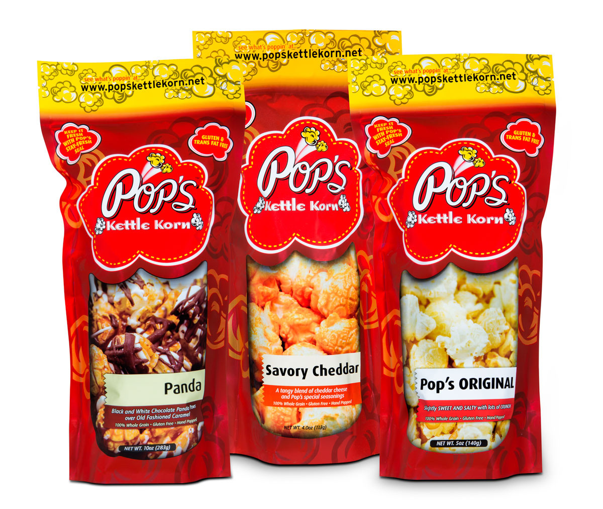 Pop's 3 Pack - Large - Pops Kettle Korn