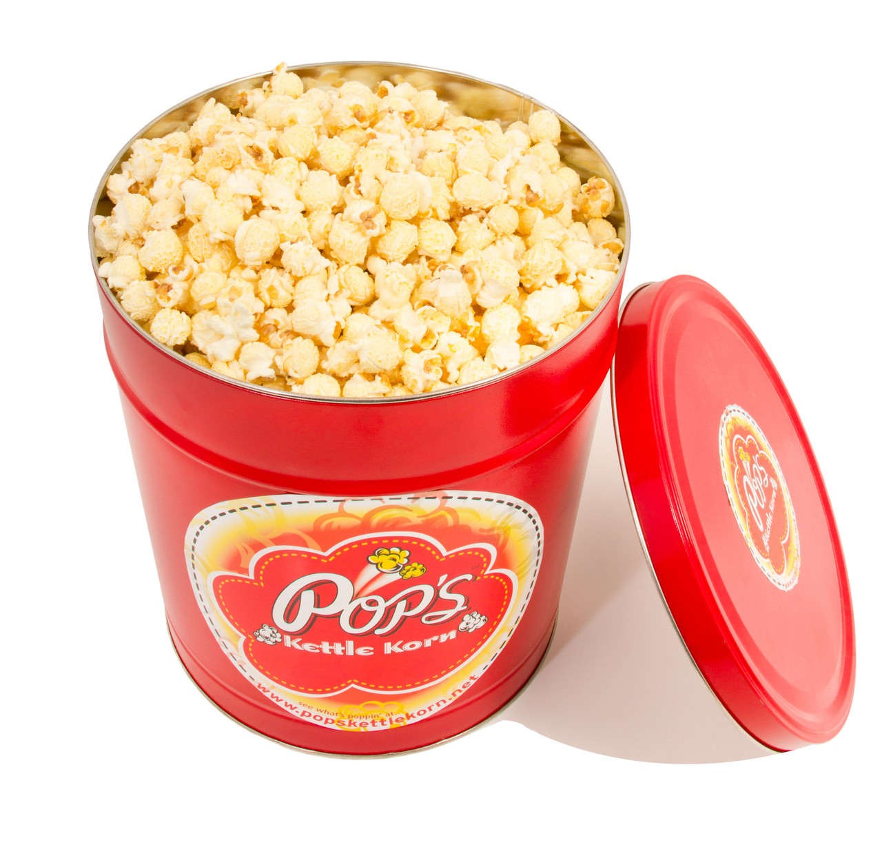 Pop's Large Tin - 3.5 Gallon - Pops Kettle Korn
