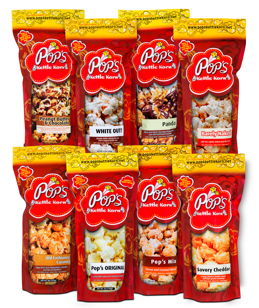 Pop's 8 Pack Large - Pops Kettle Korn