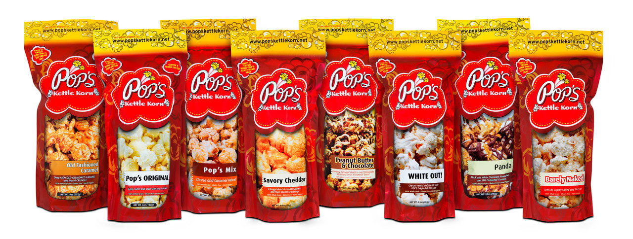 Pop's 8 Pack Large - Pops Kettle Korn
