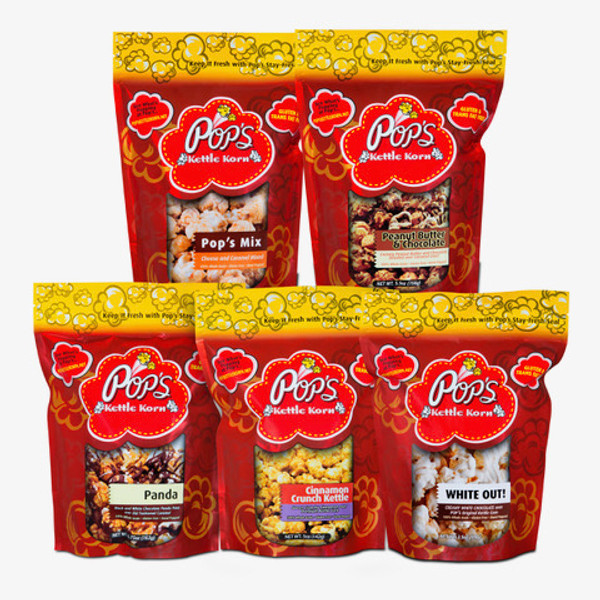 Popcorn Decadent Sampler - Small Bags