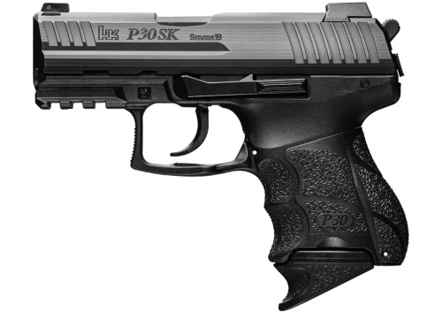 Pistol, HK, P30SK, Semi-Auto, 9mm, 3.27" Barrel, 1 Magazine of 10 Rounds and 1 Magazine of 13 Rounds - V1 Light LEM Pistol, HK, P30SK, Semi-Auto, 9mm, 3.27" Barrel, 1 Magazine of 10 Rounds and 1 Magazine of 13 Rounds - V1 Light LEM